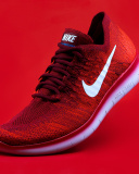 Red Nike Shoes wallpaper 128x160
