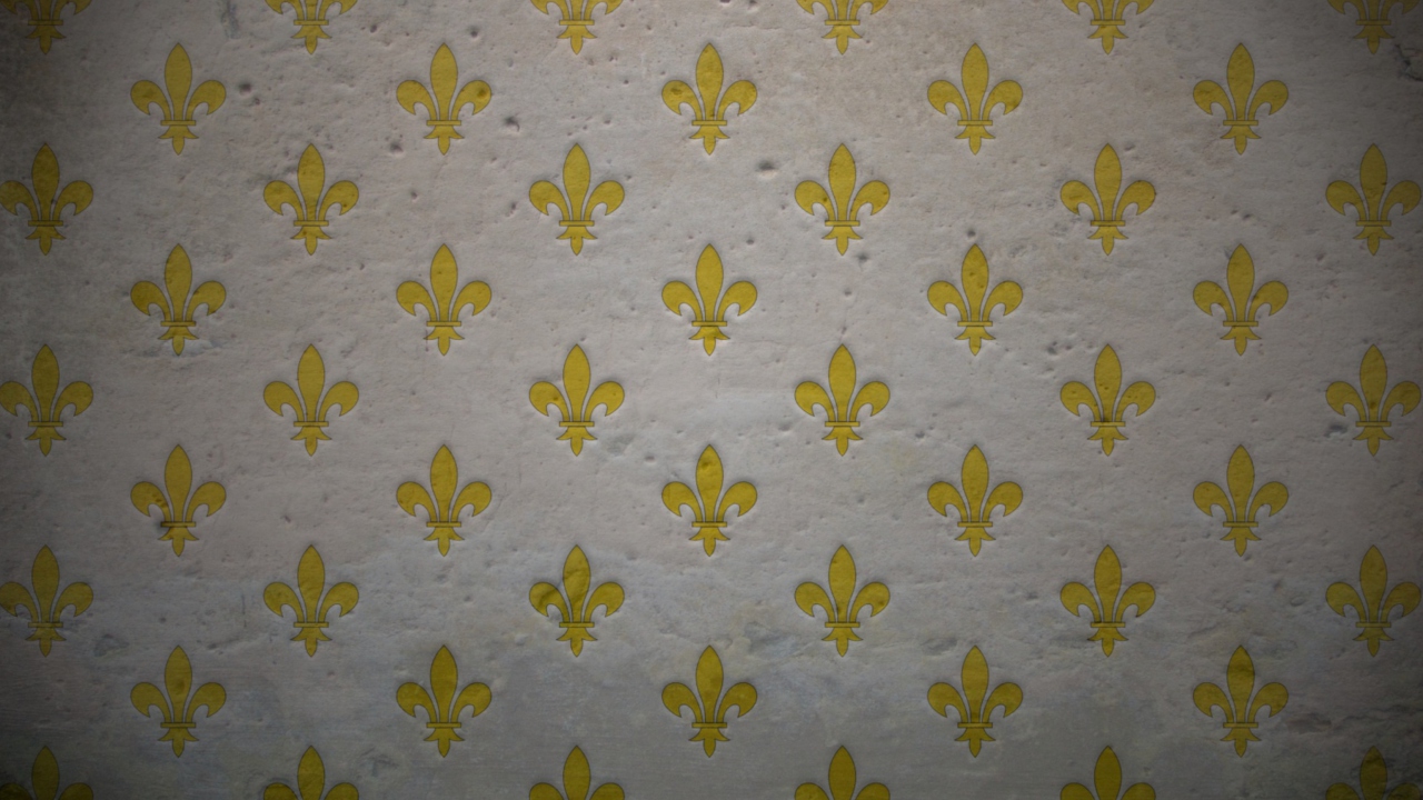 Fondo de pantalla Fleur De Lys Pattern 1280x720