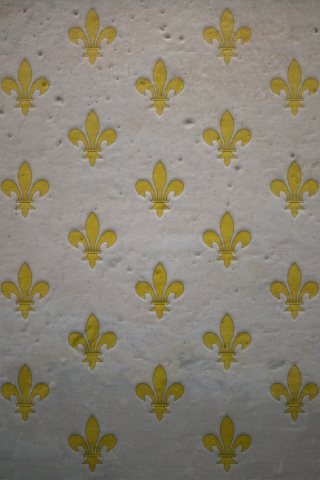 Das Fleur De Lys Pattern Wallpaper 320x480