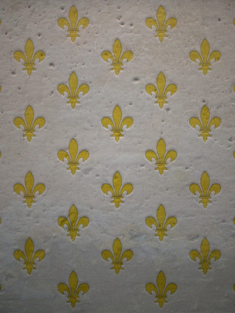 Sfondi Fleur De Lys Pattern 480x640