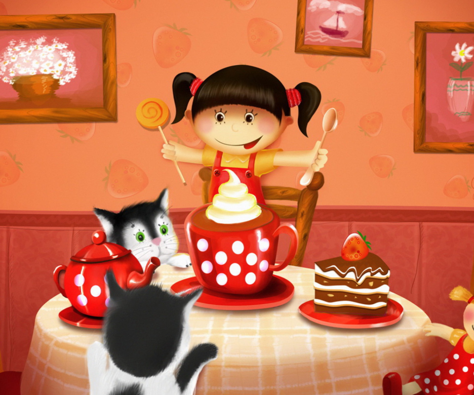 Cats Birthday screenshot #1 960x800