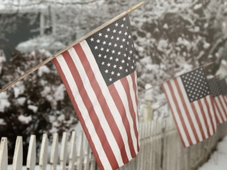 American Flag screenshot #1 320x240
