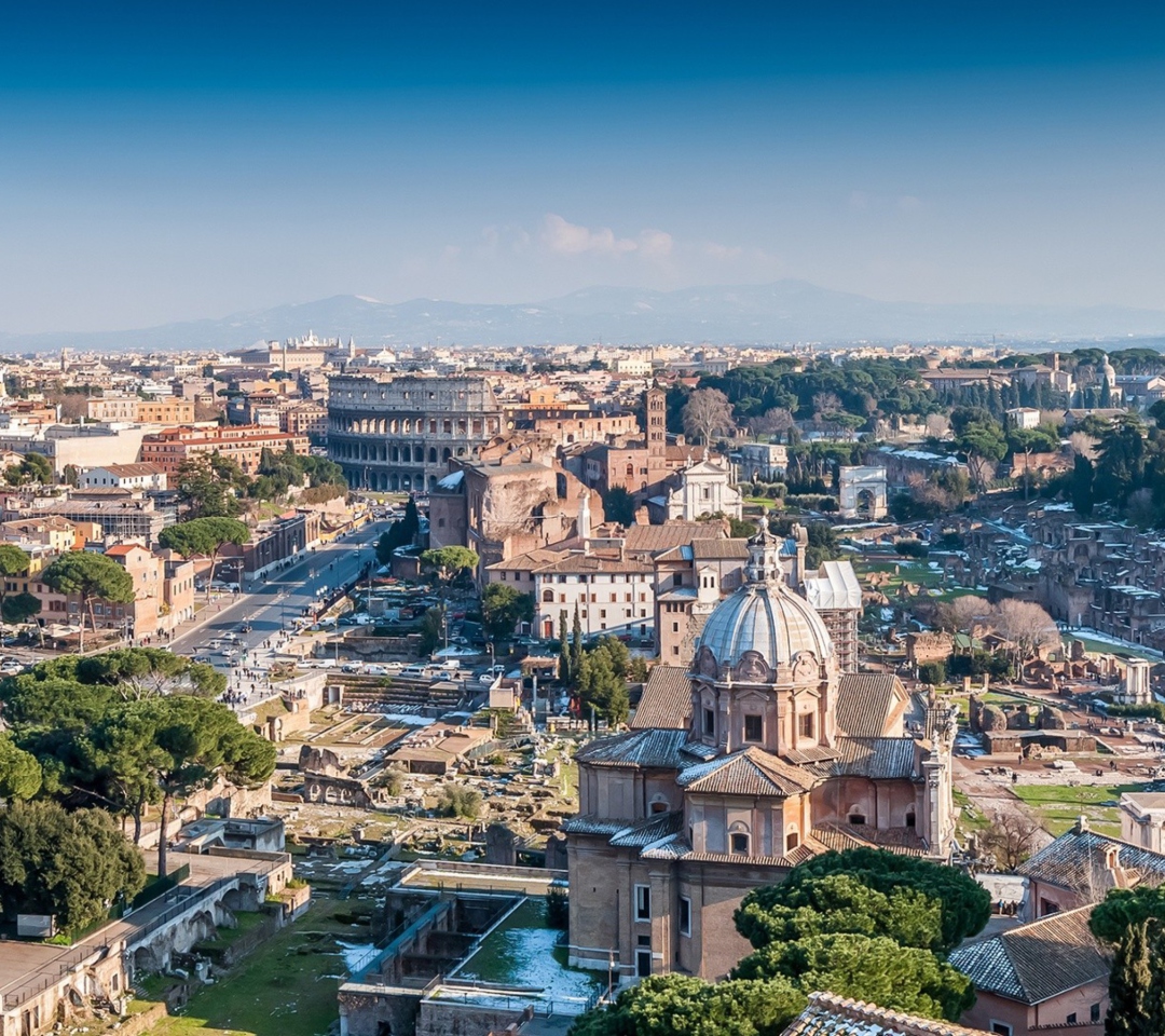 Das Cityscapes Roma Wallpaper 1080x960