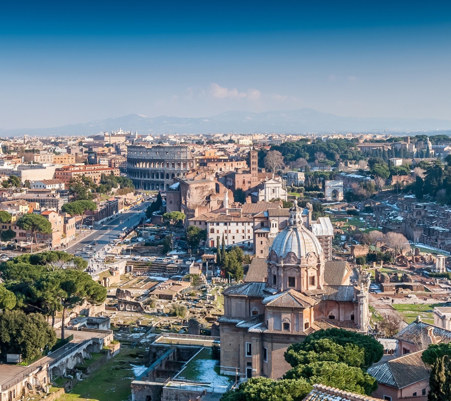 Screenshot №1 pro téma Cityscapes Roma 1440x1280