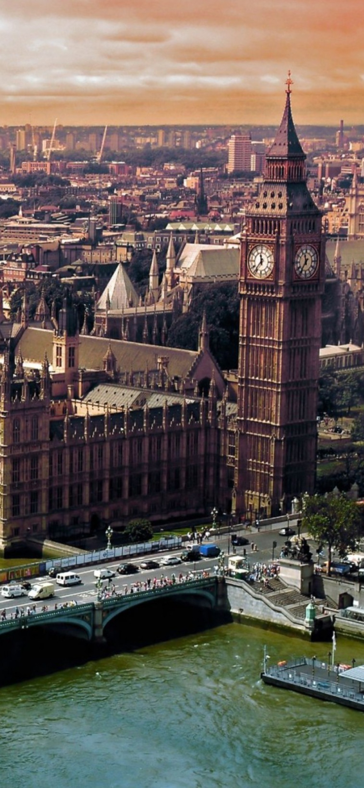 Fondo de pantalla London Westminster Abbey 1170x2532