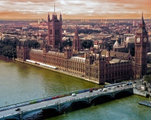 Fondo de pantalla London Westminster Abbey 220x176
