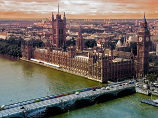 Fondo de pantalla London Westminster Abbey 320x240