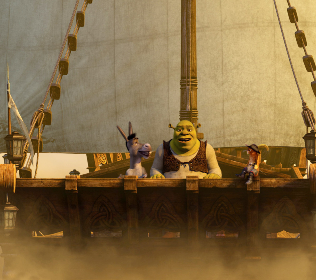 Sfondi Shrek 3 1080x960