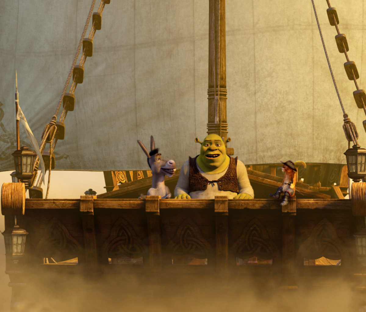 Fondo de pantalla Shrek 3 1200x1024