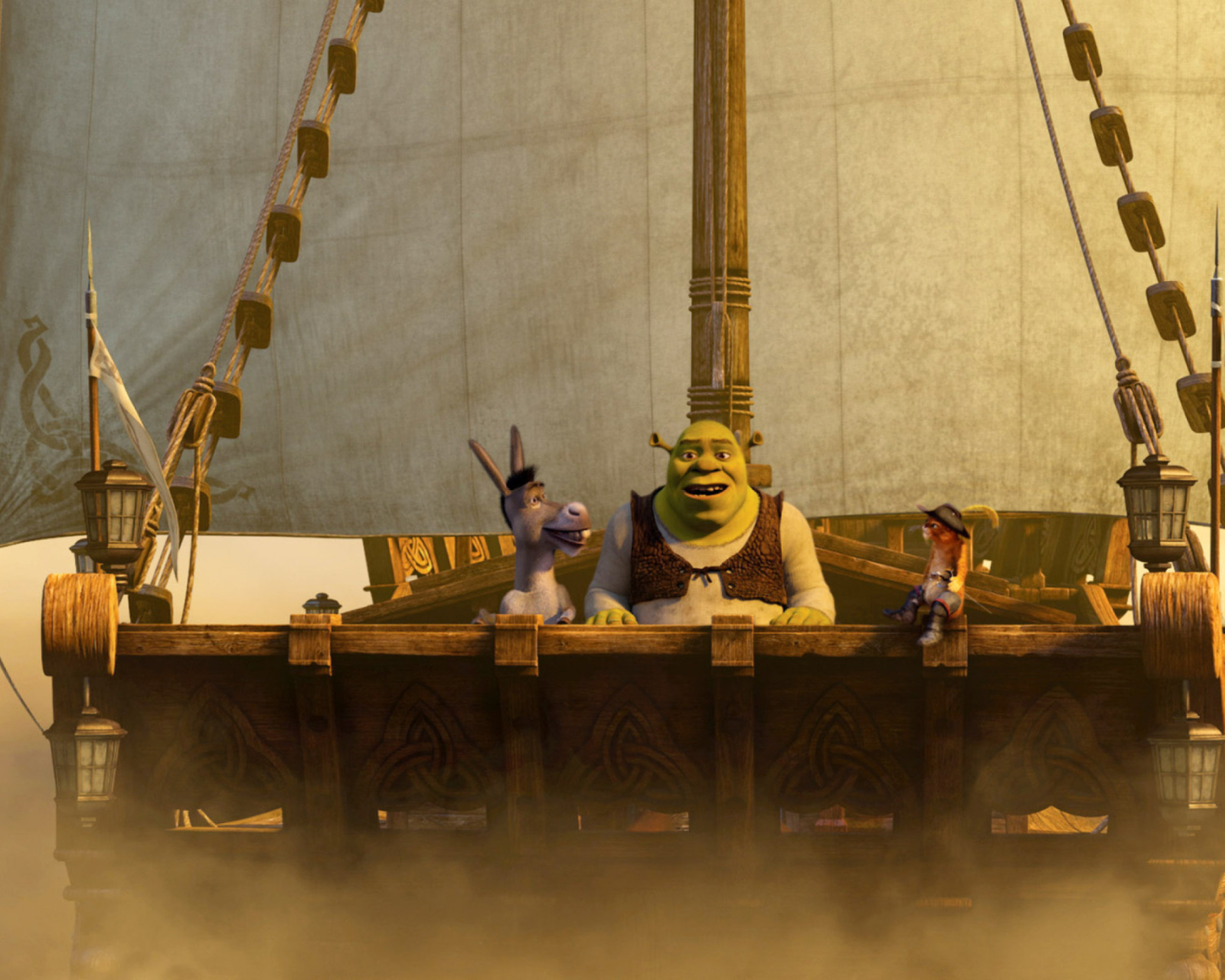 Fondo de pantalla Shrek 3 1600x1280