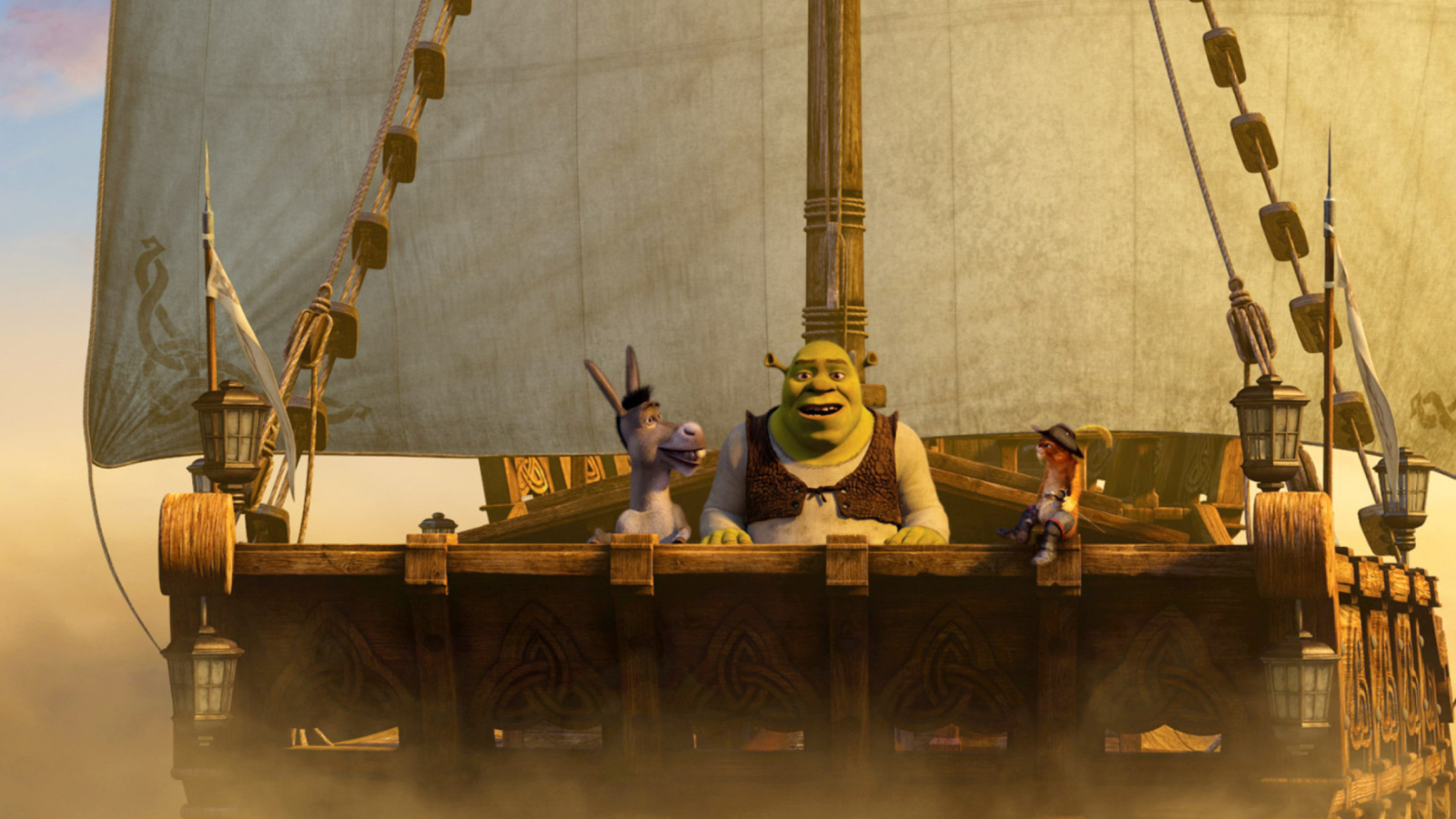 Shrek 3 screenshot #1 1600x900