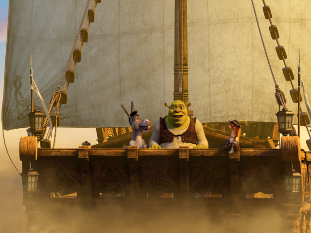 Das Shrek 3 Wallpaper 640x480