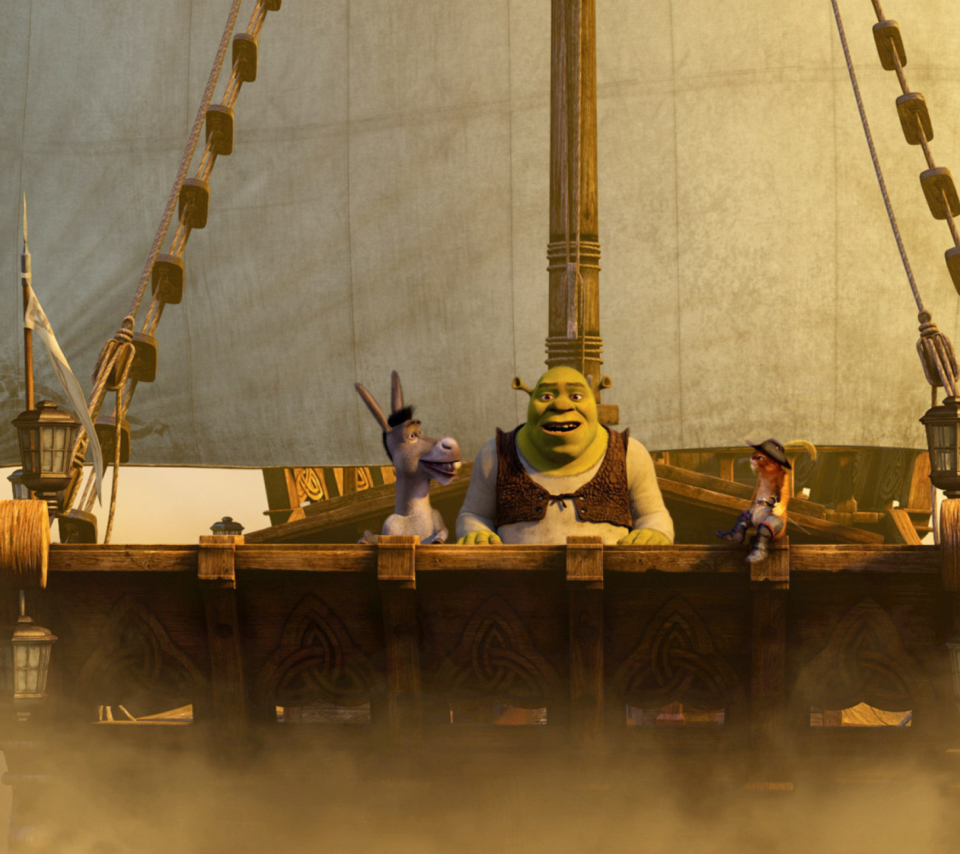 Fondo de pantalla Shrek 3 960x854