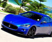 Das Maserati GranTurismo S MC Shift Wallpaper 220x176