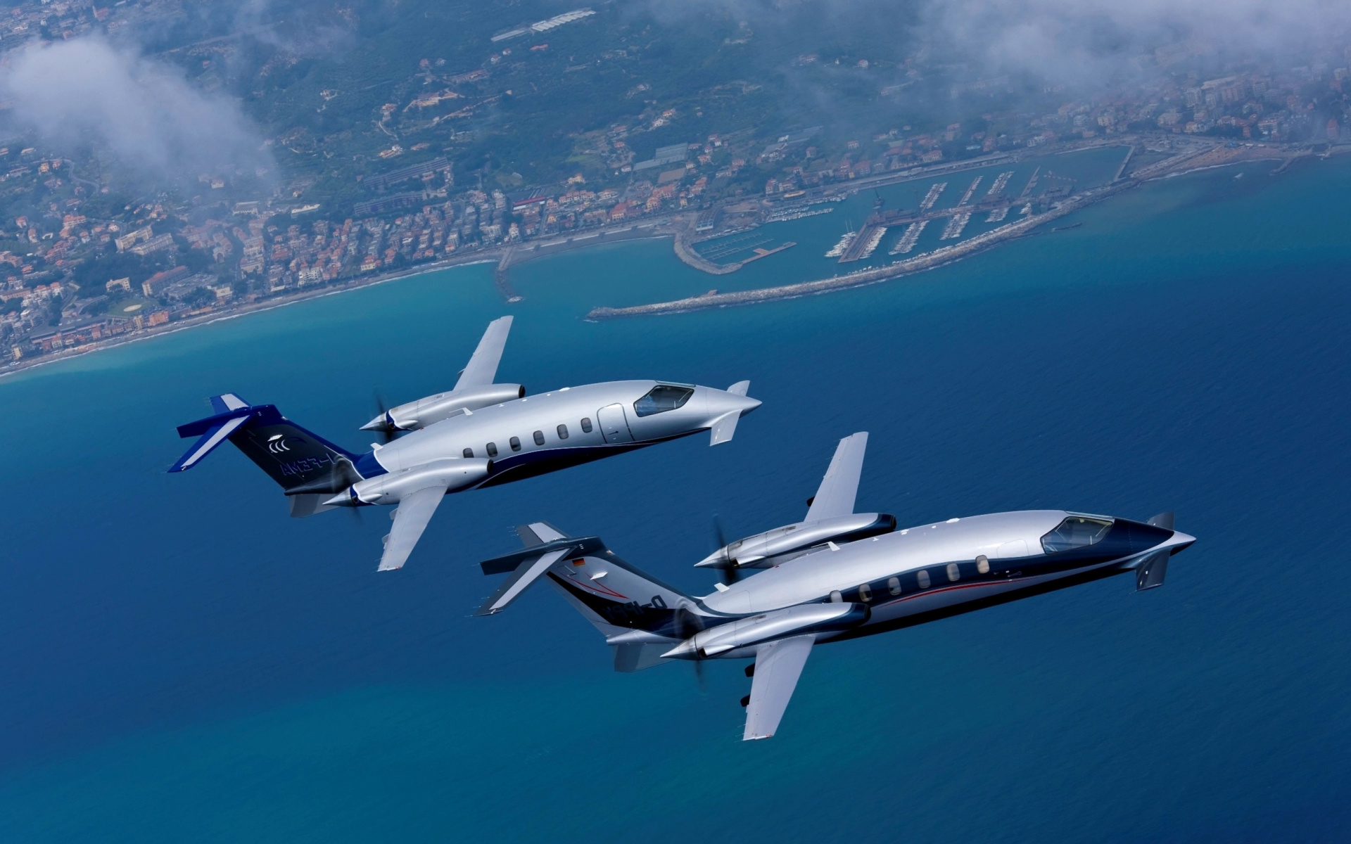 Piaggio P 180 Avanti Light Aircraft wallpaper 1920x1200