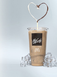 Das Milkshake from McCafe Wallpaper 240x320