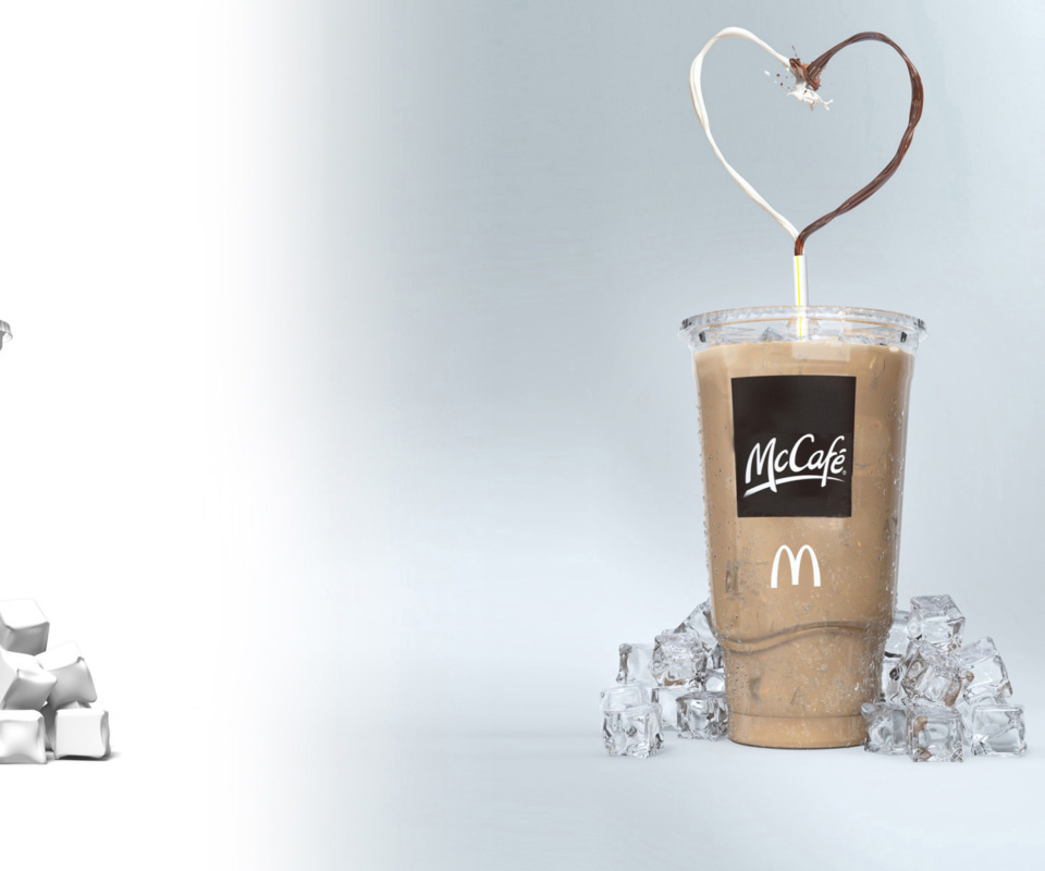 Milkshake from McCafe wallpaper 960x800