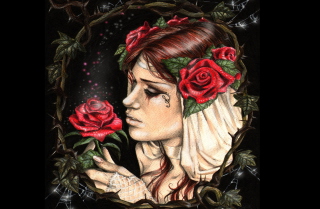 Free Gothic Rose Picture for Android, iPhone and iPad