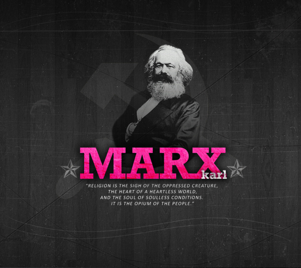 Обои Politician Karl Marx 960x854
