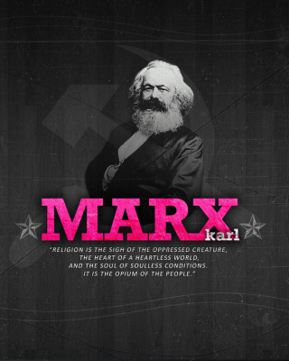 Politician Karl Marx - Obrázkek zdarma pro iPhone 4S