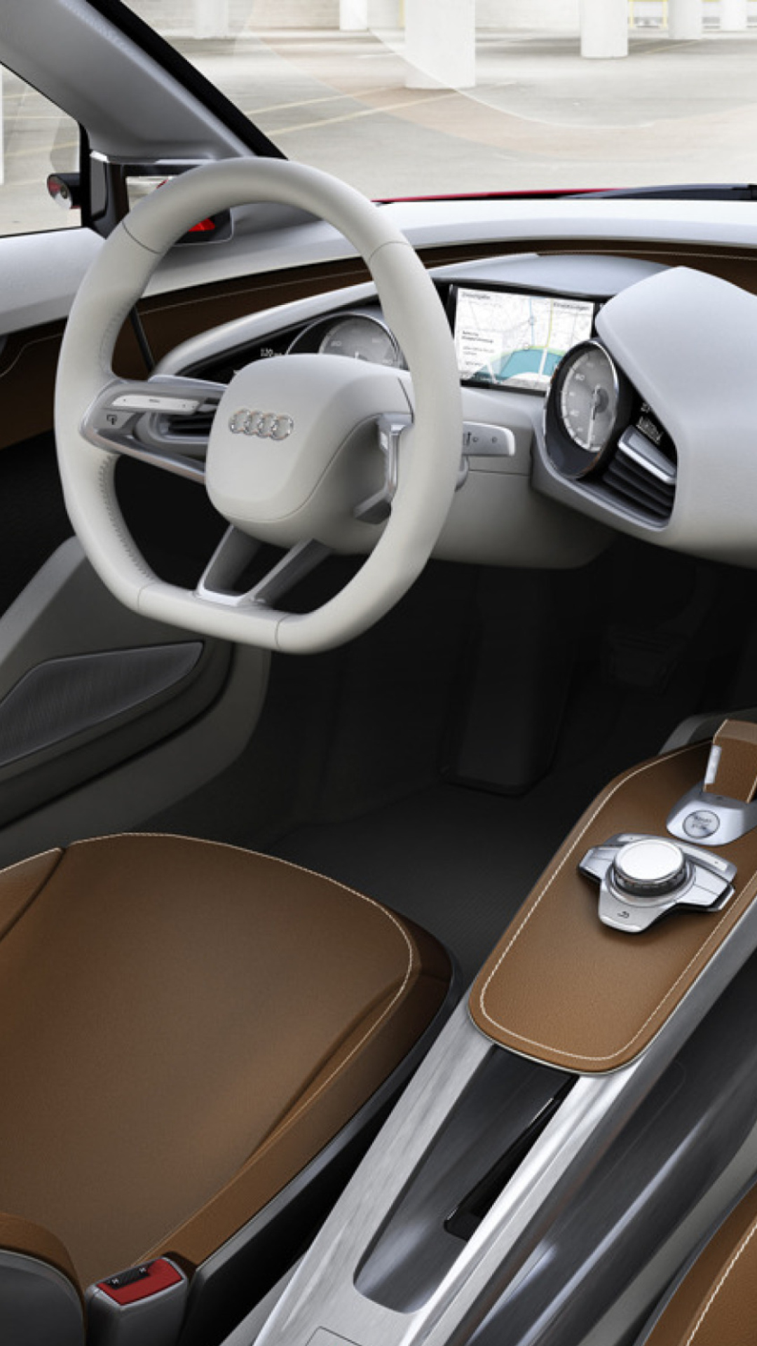 Sfondi Audi E-Tron Interior 1080x1920