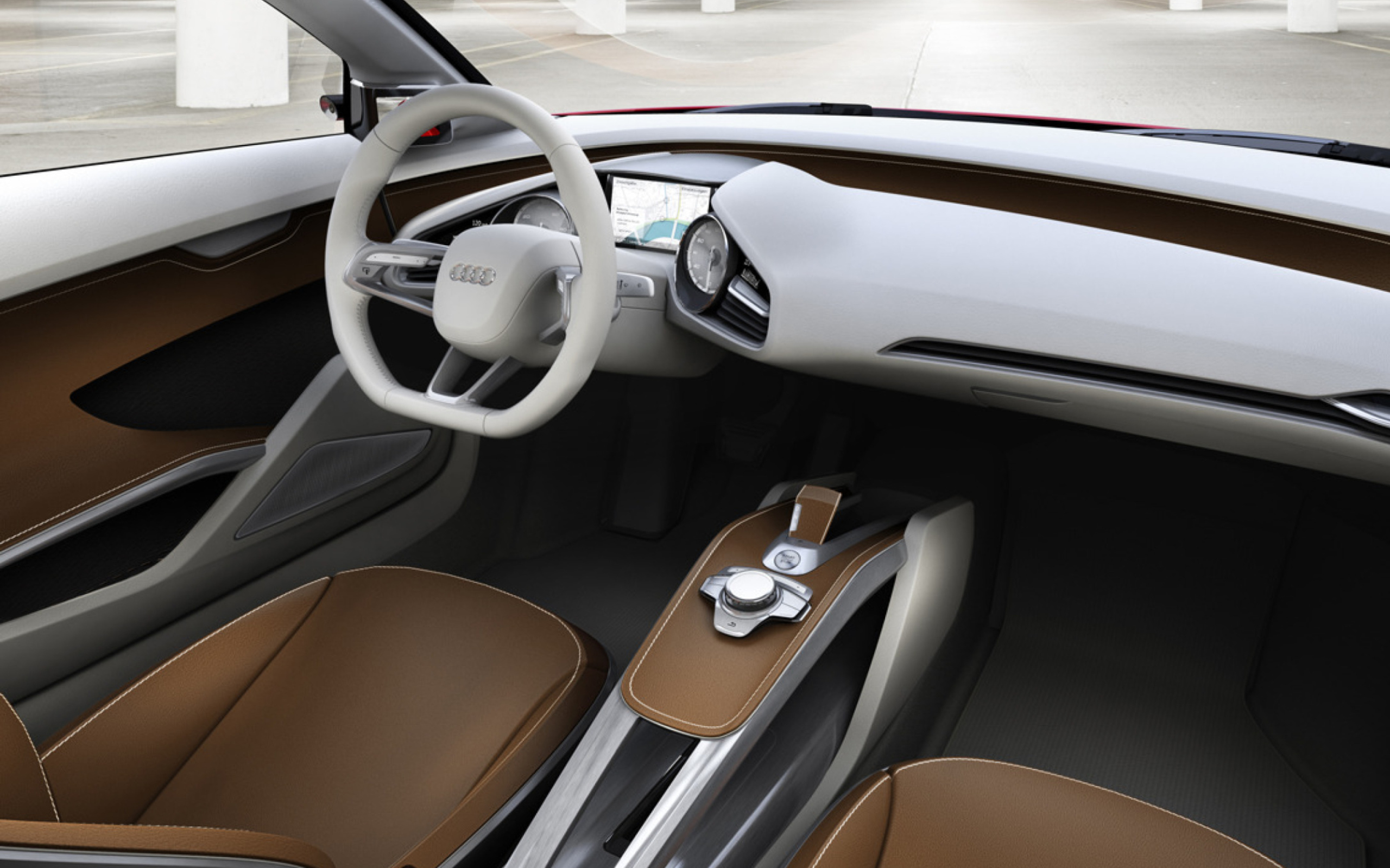 Screenshot №1 pro téma Audi E-Tron Interior 2560x1600