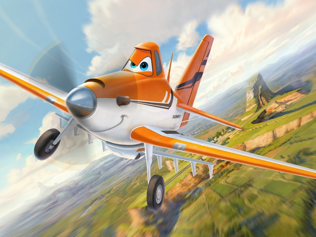 Screenshot №1 pro téma Planes 2013 Disney Dusty Crophopper 1024x768