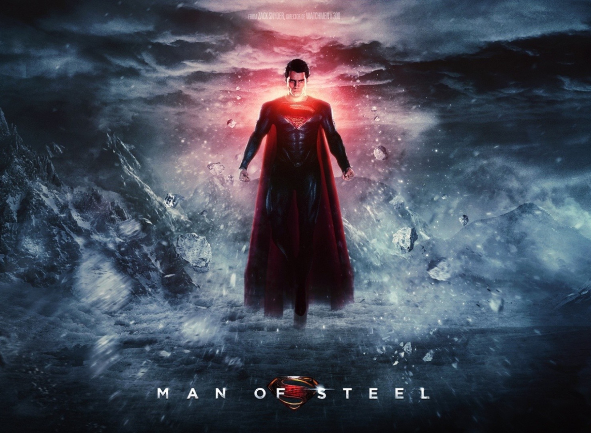 Обои Superman Man Of Steel 1920x1408