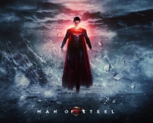 Das Superman Man Of Steel Wallpaper 220x176