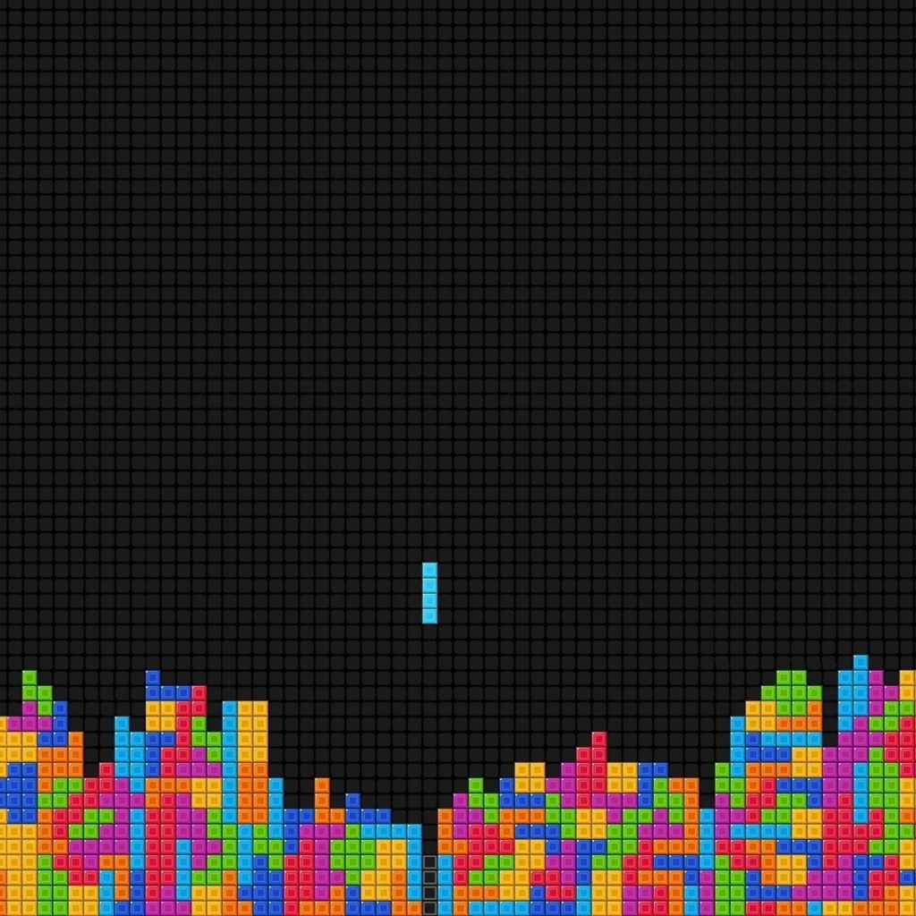 Fondo de pantalla Tetris 1024x1024