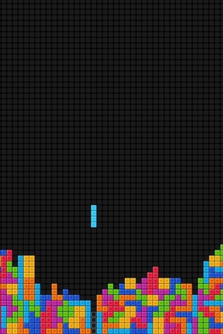 Das Tetris Wallpaper 320x480