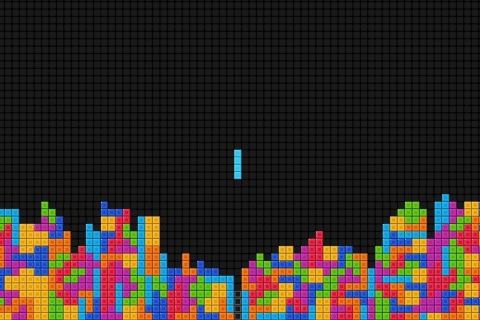 Das Tetris Wallpaper 480x320