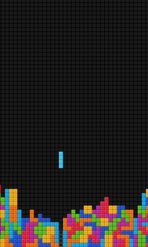 Fondo de pantalla Tetris 480x800