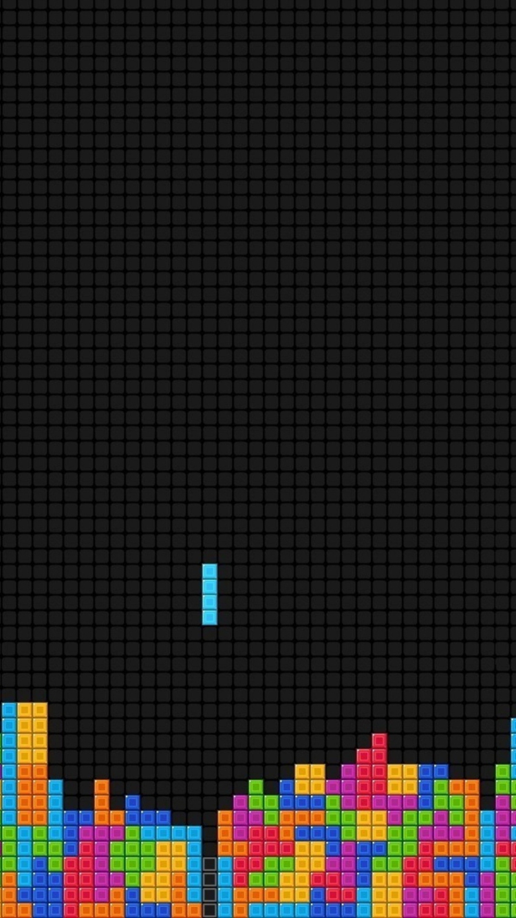 Tetris wallpaper 750x1334