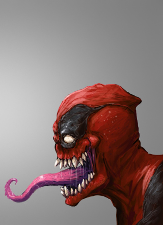 Deadpool - Obrázkek zdarma pro Nokia Asha 503