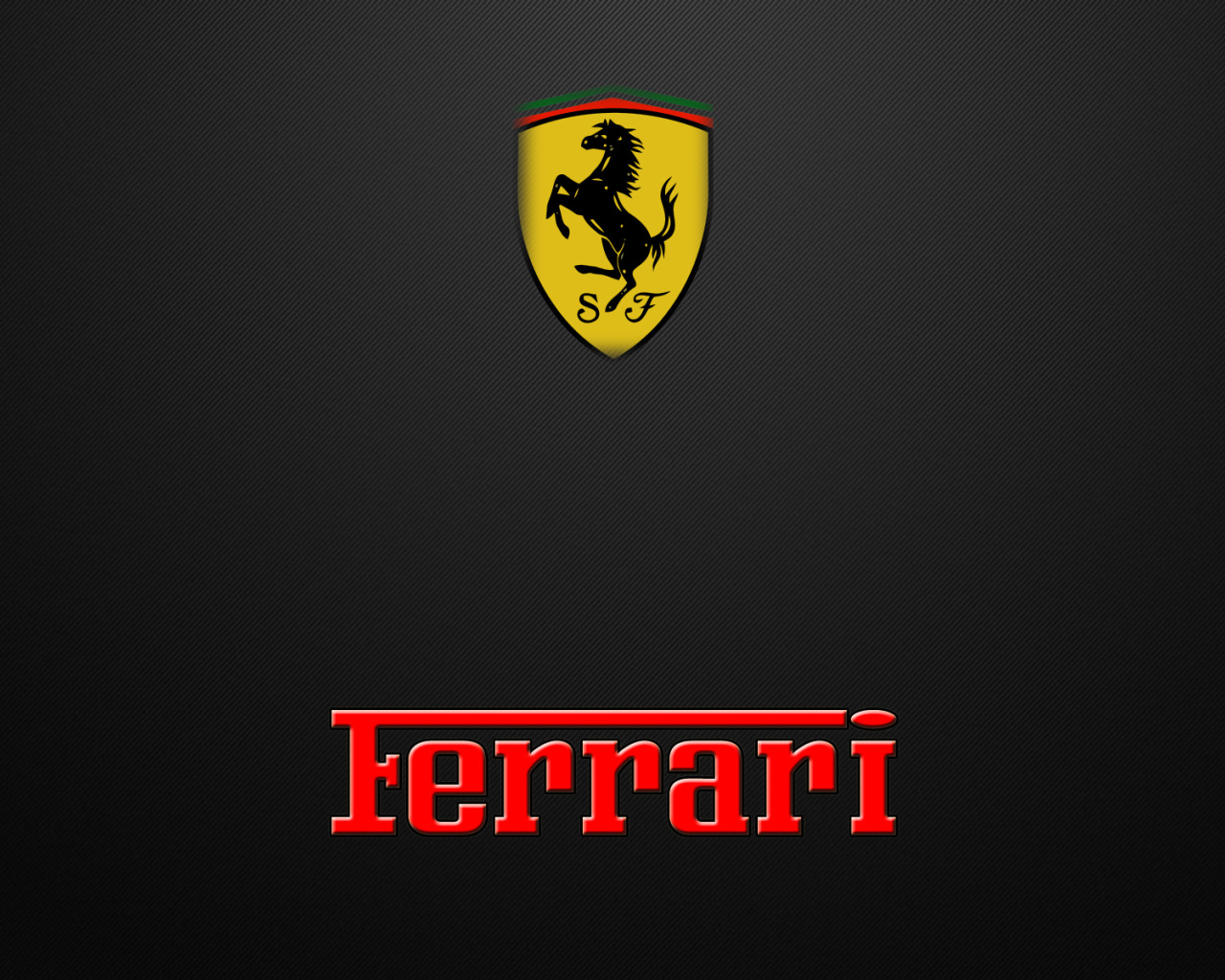 Ferrari Emblem wallpaper 1280x1024