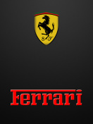 Fondo de pantalla Ferrari Emblem 132x176