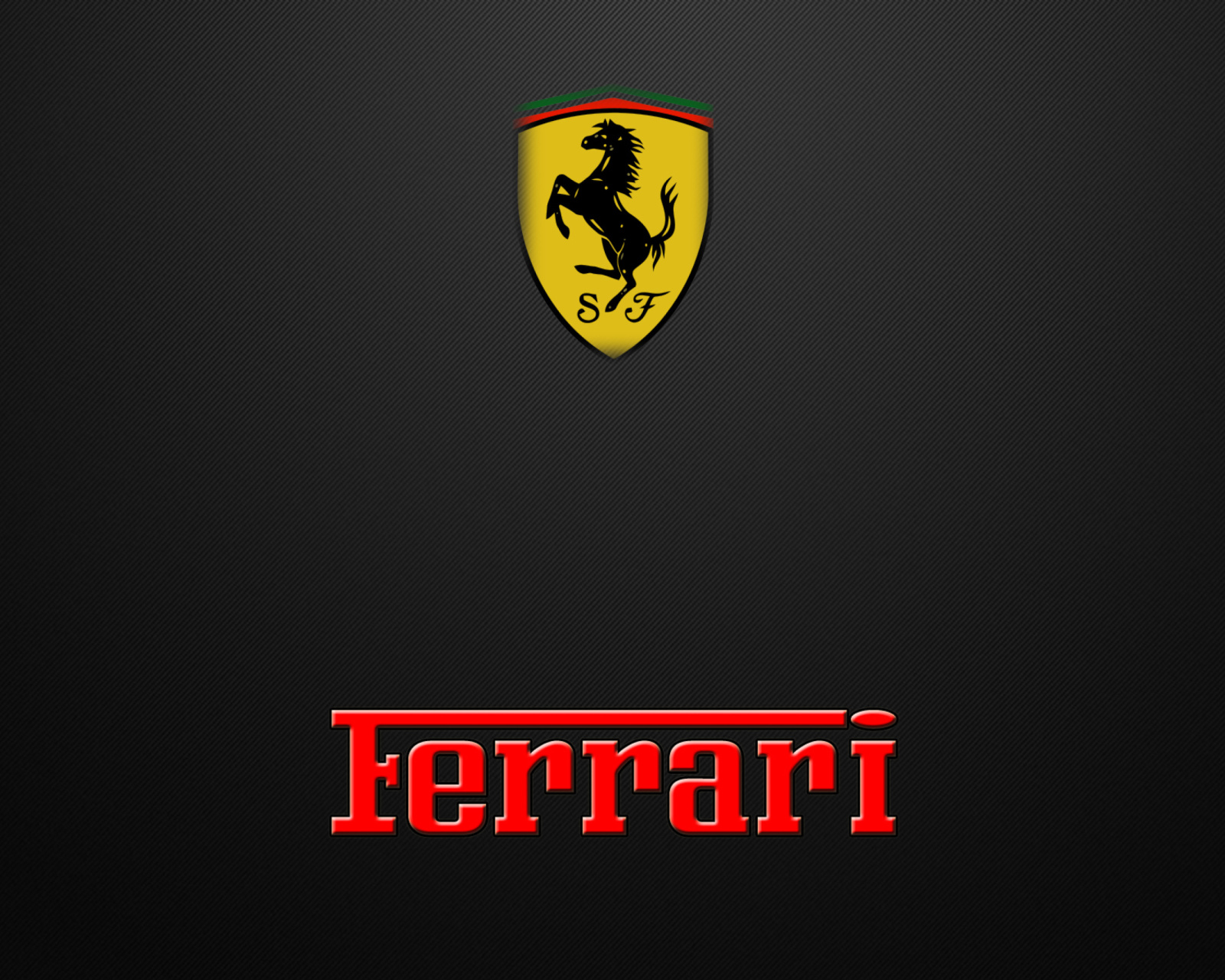 Fondo de pantalla Ferrari Emblem 1600x1280