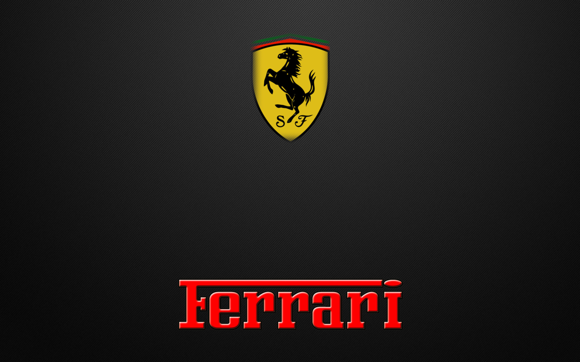 Das Ferrari Emblem Wallpaper 1920x1200