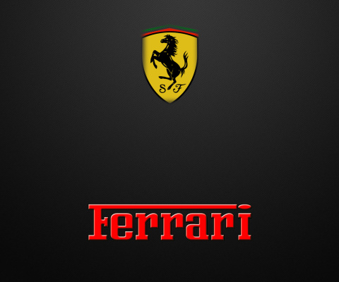 Das Ferrari Emblem Wallpaper 480x400