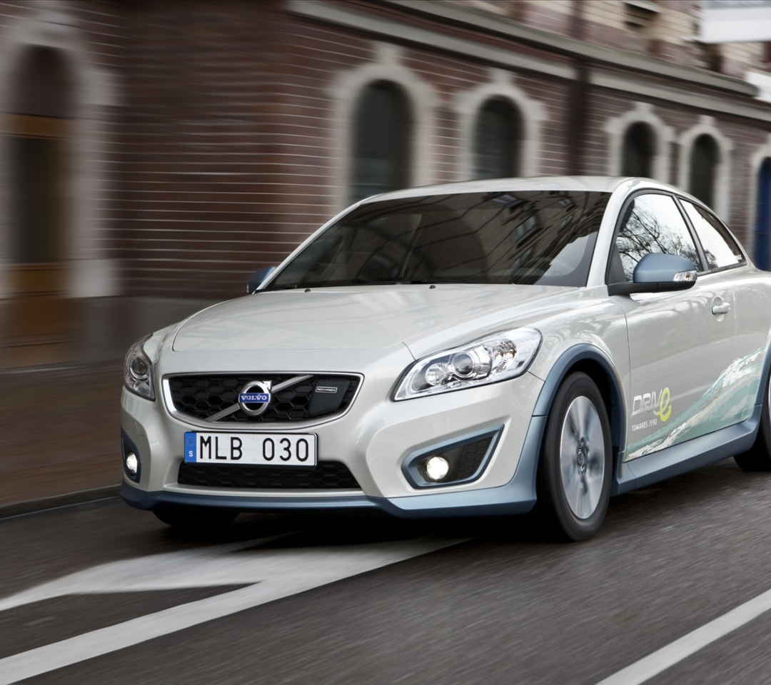 Sfondi Volvo C30 Electric Car 1080x960