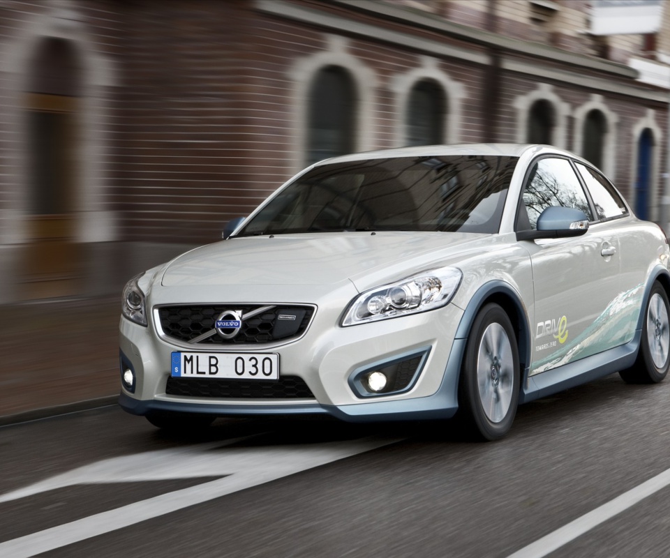 Sfondi Volvo C30 Electric Car 960x800