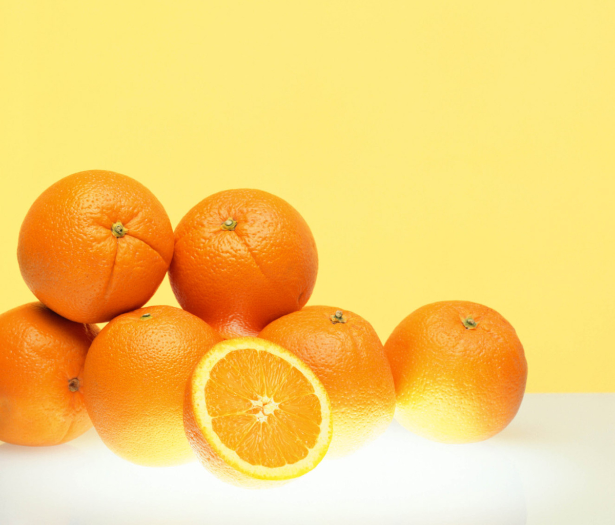 Fondo de pantalla Fresh Oranges 1200x1024