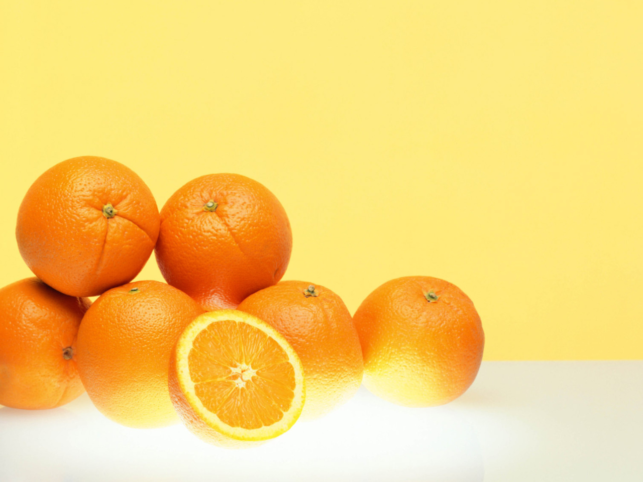 Fondo de pantalla Fresh Oranges 1280x960