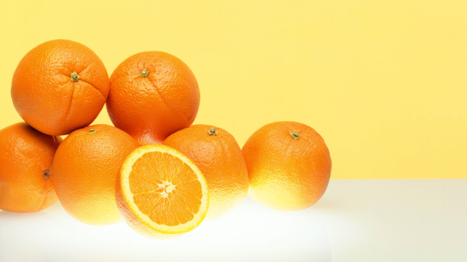 Sfondi Fresh Oranges 1600x900
