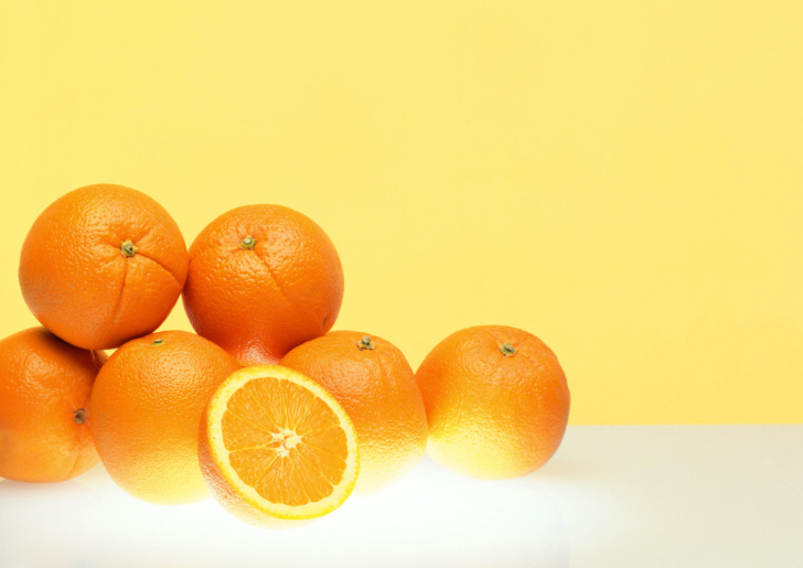 Das Fresh Oranges Wallpaper