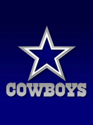 Dallas Cowboys Blue Star screenshot #1 132x176