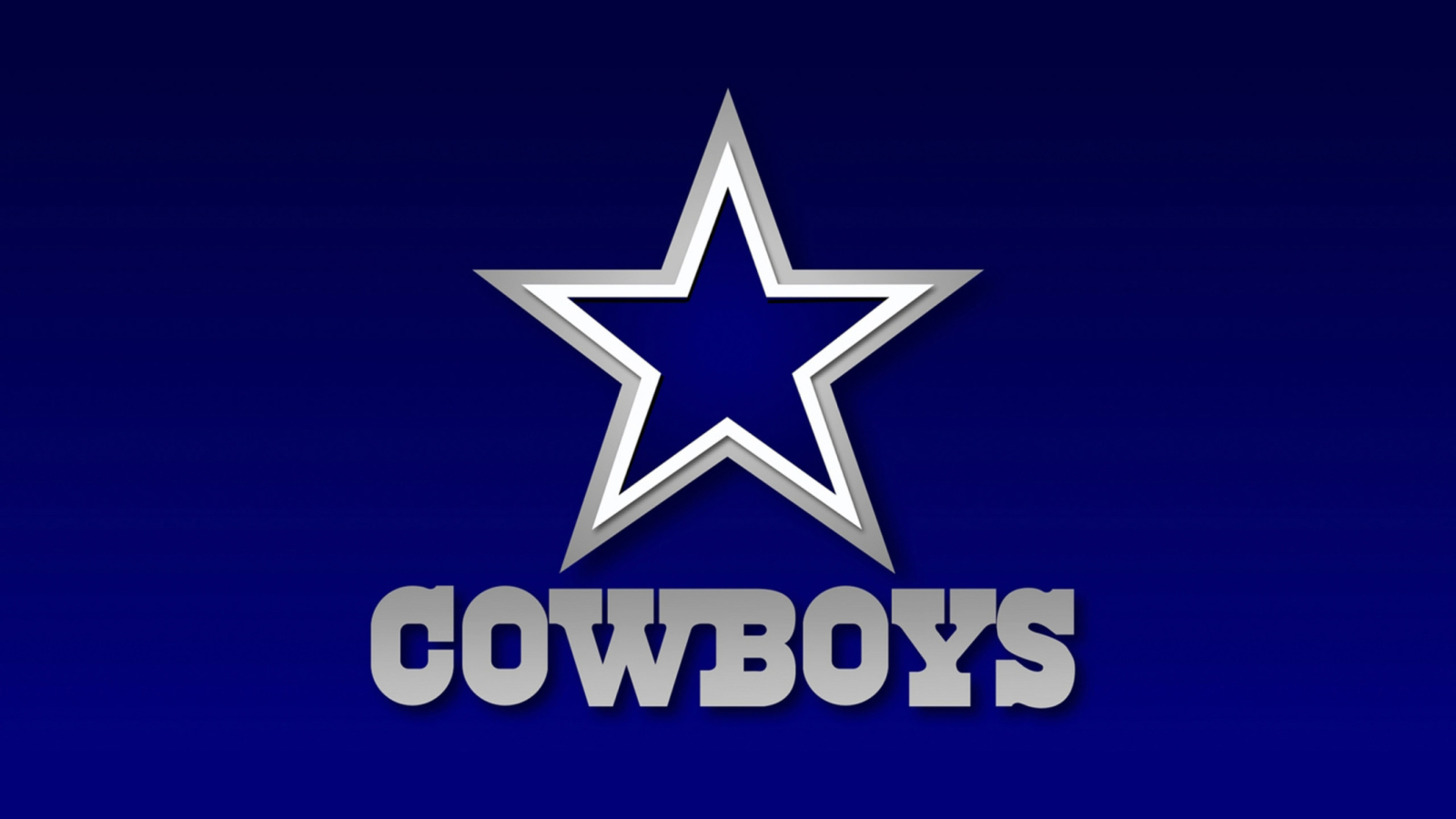 Dallas Cowboys Blue Star wallpaper 1600x900