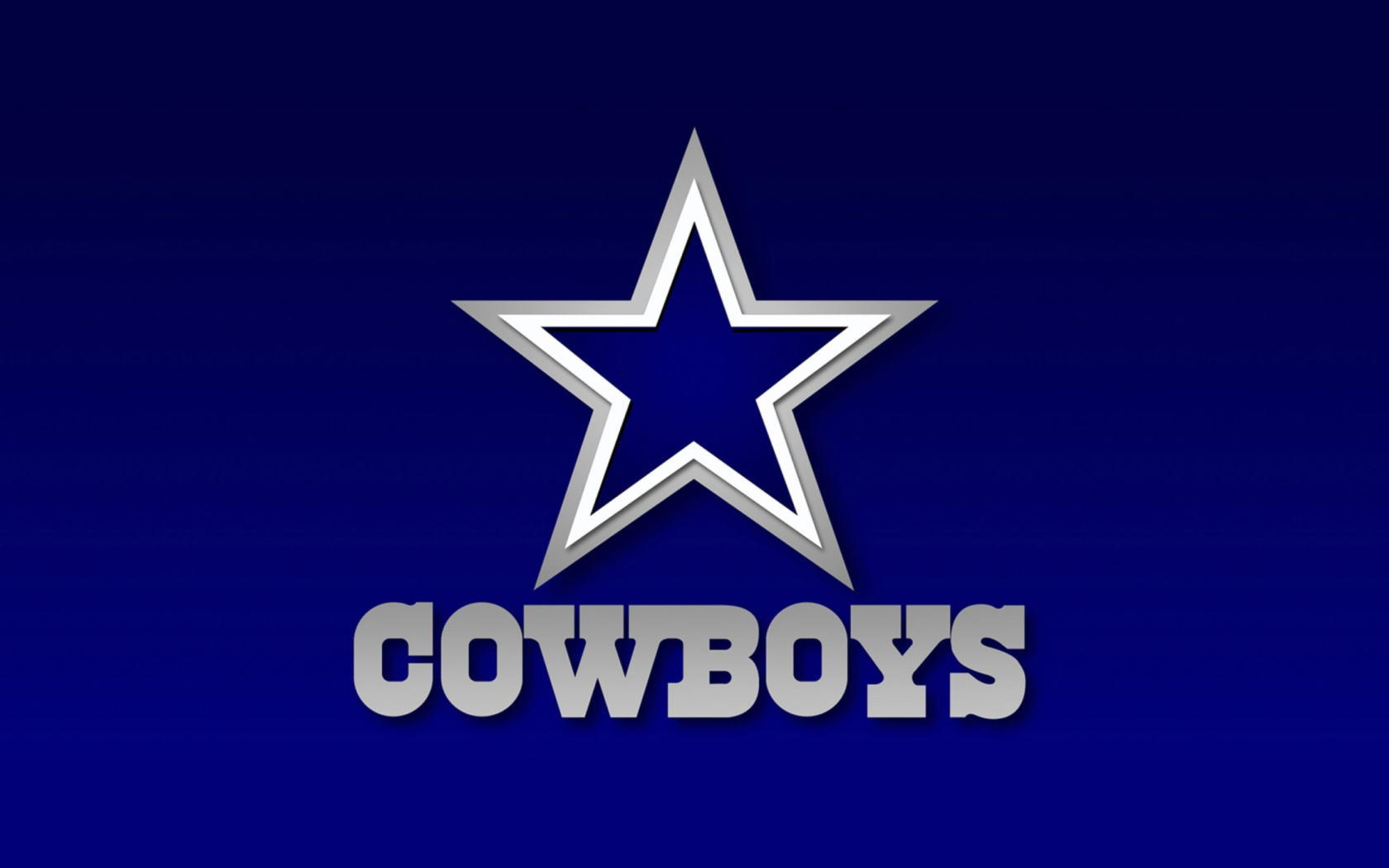 Sfondi Dallas Cowboys Blue Star 1680x1050