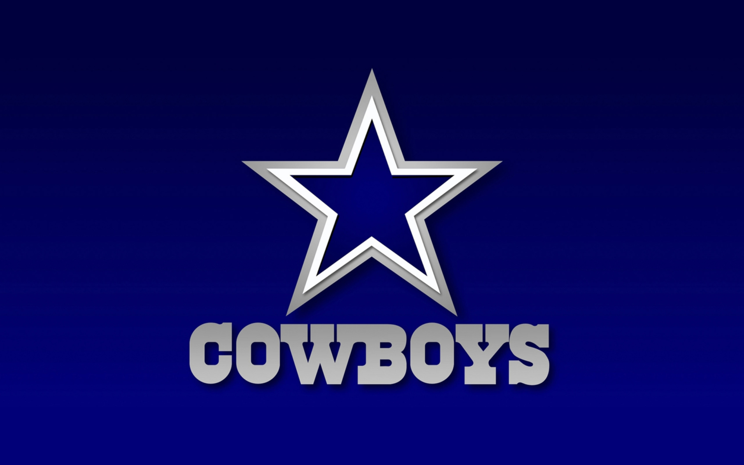 Sfondi Dallas Cowboys Blue Star 2560x1600